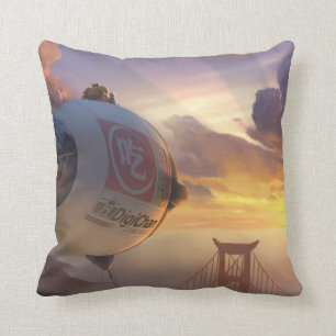 Coussin Big Hero Space Ship and Bridge