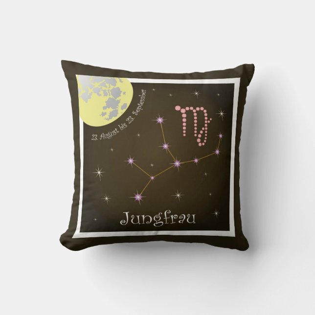 Coussin Bijoux du 23 août au 23 septembre (Recto)
