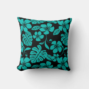 COUSSIN BIKINI ROSE (NOIR/TURQUOISE)