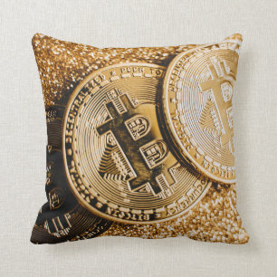Coussin Bitcoin or