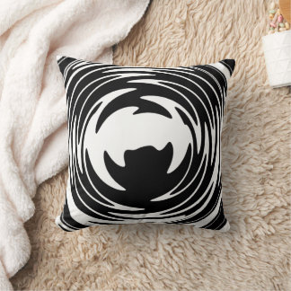 Coussin Black And White Illusion