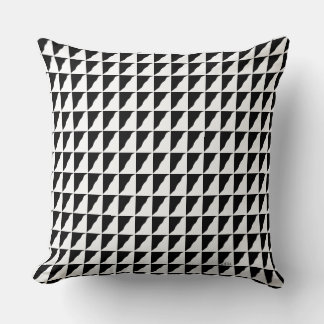 Coussin Black and White Pattern Chill With Cushionarium