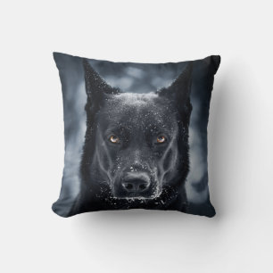 Coussin Black German Shepherd