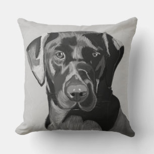 Coussin Black Labrador