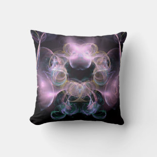 Coussin Black & Tha Smoke Moderne Abstrait