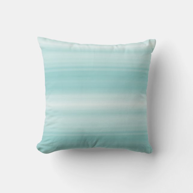 Coussin Blanc à la menthe d'Aqua      (Recto)