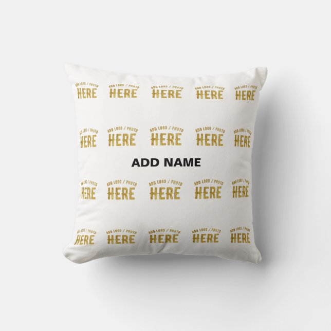 COUSSIN BLANC PERSONNALISABLE MODERNE DE MARQUE VÉRIFIÉ ST (Recto)