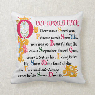 Coussin Blanc   Une Fois