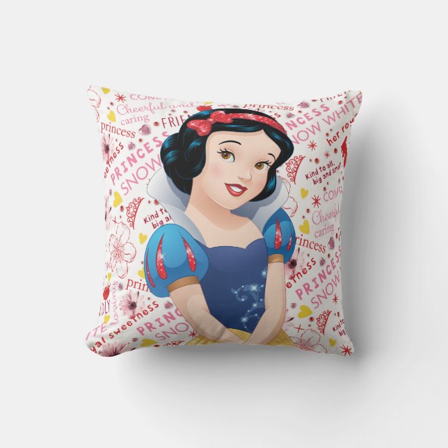 Coussin Blanche-Neige (Recto)