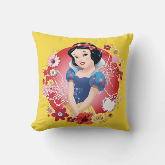 Coussin Blanche Neige - La Faiblesse Dans Le Pays (Recto)