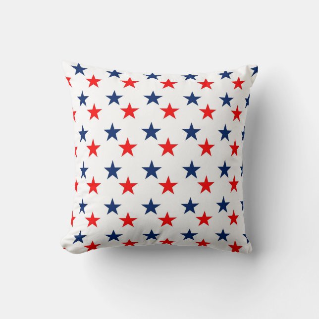 Coussin Blancs Bleus Bleus (Recto)