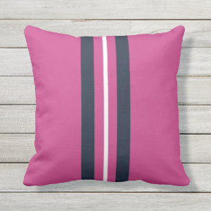 Coussin Blancs roses