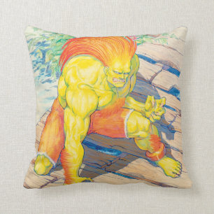 Coussin Blanka sur le pont 2