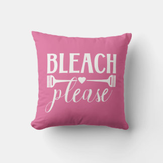 Coussin Bleach S'Il Vous Plaît Citer Coiffeur Styliste Sal