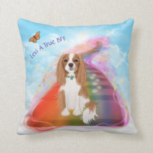 Coussin Blenheim Cavalier Perte d'animal de compagnie cade
