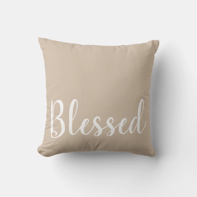 Coussin Blessé inspirant Mots Jeu d'oreiller (Recto)
