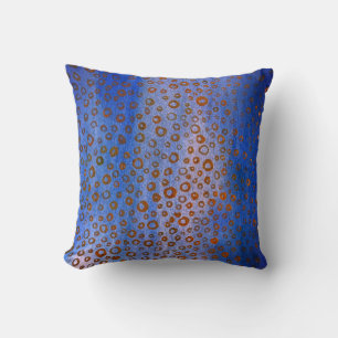 Coussin bleu