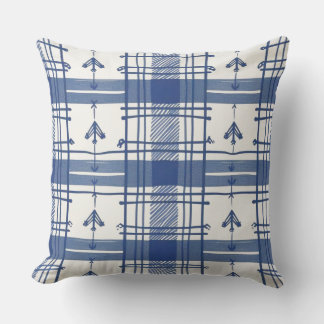 Coussin bleu