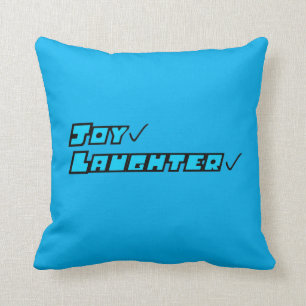 Coussin bleu