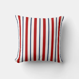 Coussin Bleu, Blanc, Bleu, Rouge