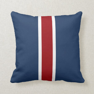 Coussin Bleu blanc rouge de emballage britannique de