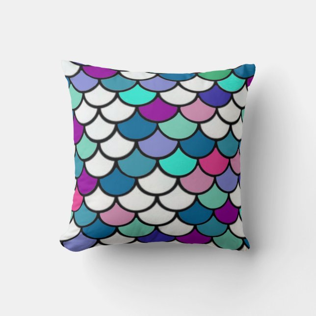 Coussin "Bleu ciel" (Recto)