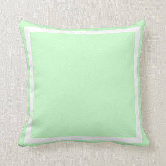 coussin bleu clair pastel