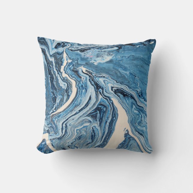Coussin bleu d'agate (Recto)