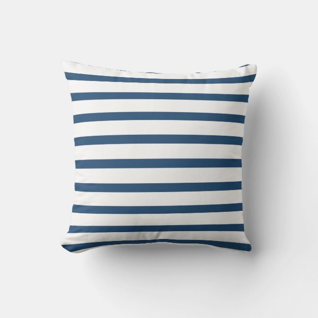 Coussin Bleu de la Marine (Recto)