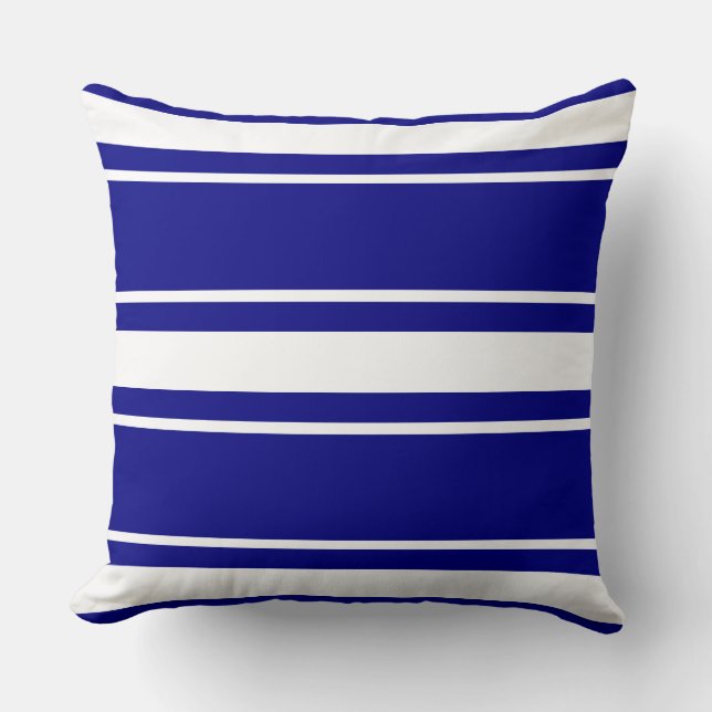 Coussin Bleu de la Marine (Recto)
