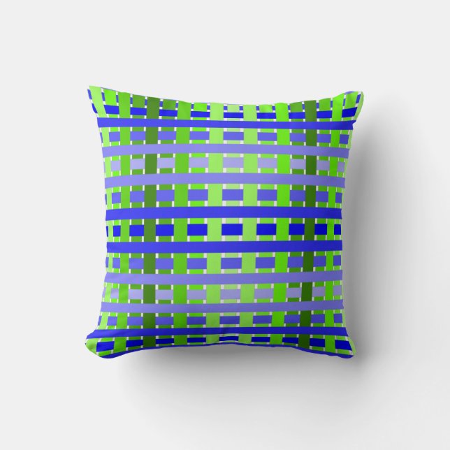 Coussin Bleu dégradé (Recto)