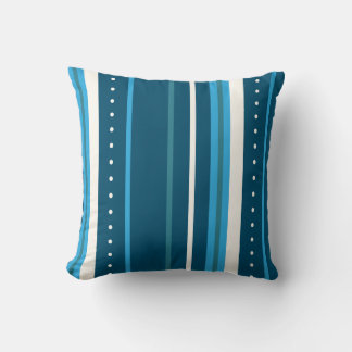 Coussin Bleu et blanc