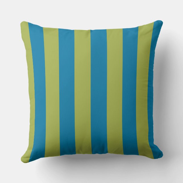 Coussin Bleu et vert (Verso)
