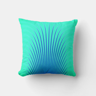 Coussin Bleu et vert chic Motif