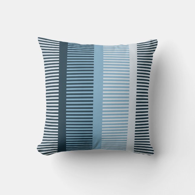 Coussin Bleu gris de marine (Recto)