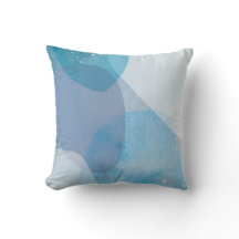 Coussin bleu Pacifique