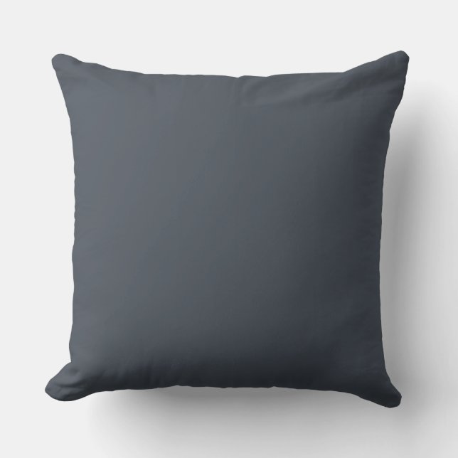 Coussin Bleu tendance | bleu cendre (Recto)