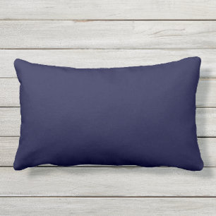 Coussin bleu turquoise solide
