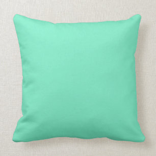 Coussin bleu vert