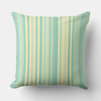 Coussin Bleus de plage et Blues de blé