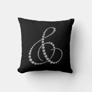 Coussin bling d'esperluète