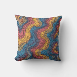 Coussin Bliss Abstraits : Poussins Motifs Art Moderne