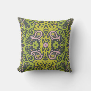 Coussin Bliss orientaux : Paisley Floral Pattern