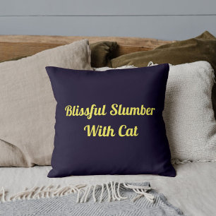 Coussin Blisser Stwood Avec Chat Personnalisé Pet Dreams