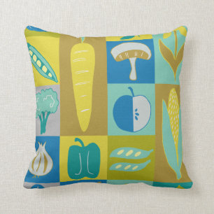 Coussin Blocs végétariens II