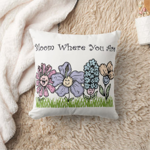 Coussin Bloom Là Où Vous Êtes