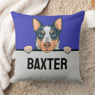 Coussin Blue Heeler Australian Cattle Amoureux des chiens 