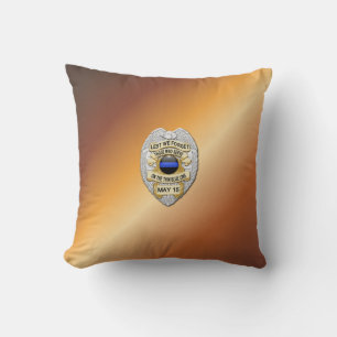 Coussin Blue Line mince
