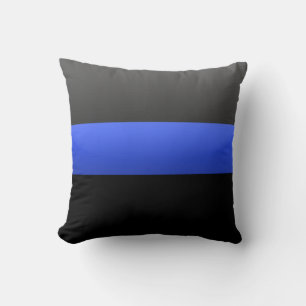 Coussin Blue Line mince