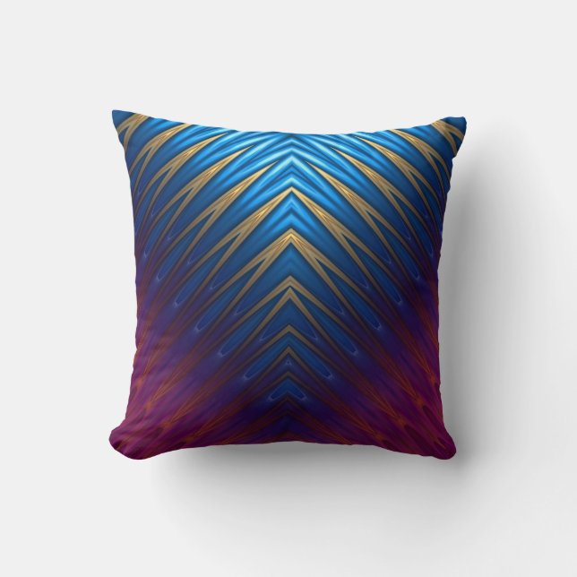 Coussin Blue Ridge Gold (Recto)